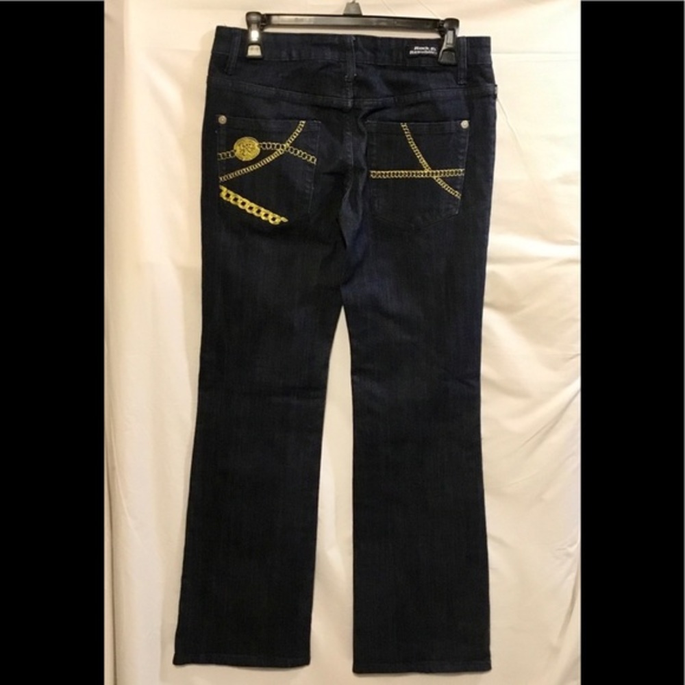 Rock & Republic Dark Blue Flared Leg Jeans